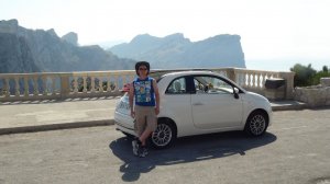 Fiat 500c auf Mallorca - sonstige Fotos