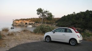 Fiat 500c auf Mallorca - sonstige Fotos