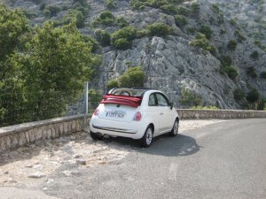 Fiat 500c auf Mallorca - sonstige Fotos