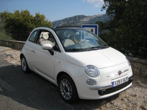 Fiat 500c auf Mallorca - sonstige Fotos