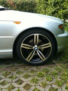 BMW  Felge in 9.5x18 ET  mit BMW M6 Reifen in 245/35/18 montiert vorn Hier auf einem 3er BMW E46 320d (Coupe) Details zum Fahrzeug / Besitzer