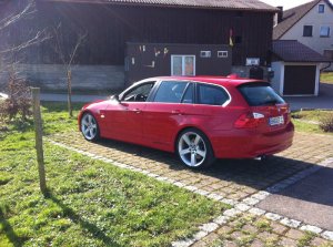Unser Roter Pampersbomber - 3er BMW - E90 / E91 / E92 / E93 Unser Roter Pampersbomber - 3er BMW - E90 / E91 / E92 / E93
