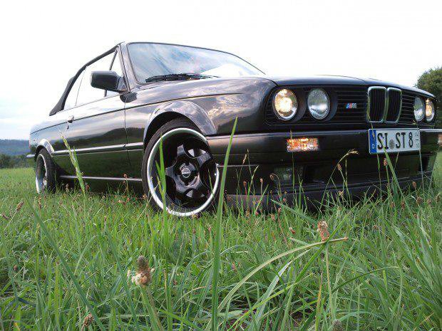Sommer, Sonne - Cabrio - 3er BMW - E30