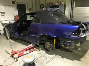 Familienzuwachs: Ein Traum in Blau - 3er BMW - E36