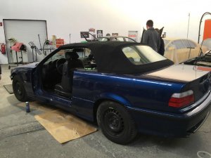 Familienzuwachs: Ein Traum in Blau - 3er BMW - E36