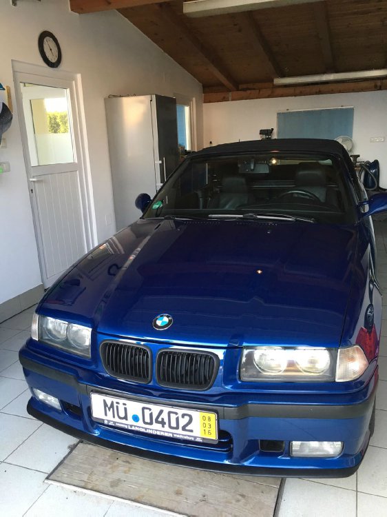 Familienzuwachs: Ein Traum in Blau - 3er BMW - E36