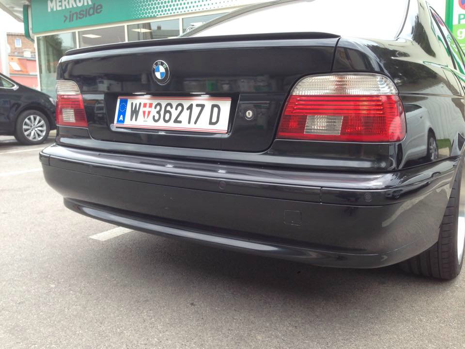 Limo-Saphirschwarz *Alcantara* - 5er BMW - E39