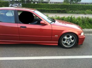 E36 323i Sierra Rot Limo R.i.P - 3er BMW - E36