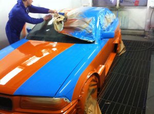 E36 318is UMBAU 4.0L V8 - 3er BMW - E36