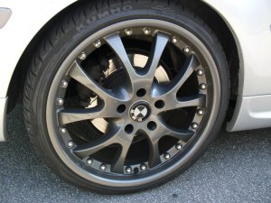 Dezent alu-design Felge in 8.5x19 ET 35 mit kumho ecsta spt Reifen in 225/35/19 montiert vorn Hier auf einem 3er BMW E46 325ti (Compact) Details zum Fahrzeug / Besitzer