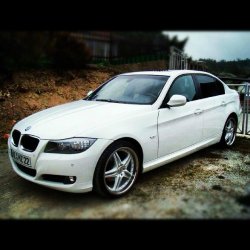 White Pearl E90 320i - 3er BMW - E90 / E91 / E92 / E93