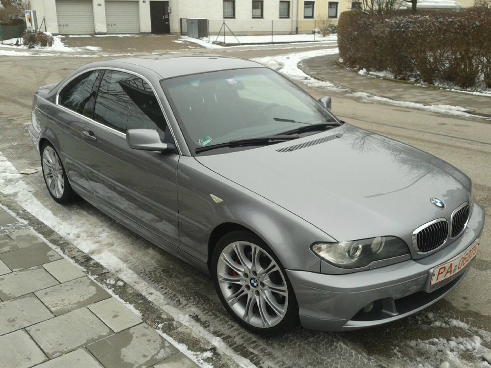 mein ex coupe - Matt Black / SilverGrey - 3er BMW - E46