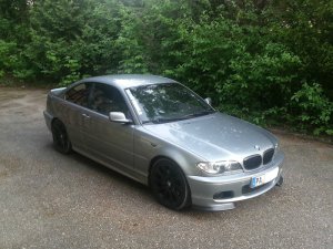 mein ex coupe - Matt Black / SilverGrey - 3er BMW - E46