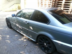 mein ex coupe - Matt Black / SilverGrey - 3er BMW - E46