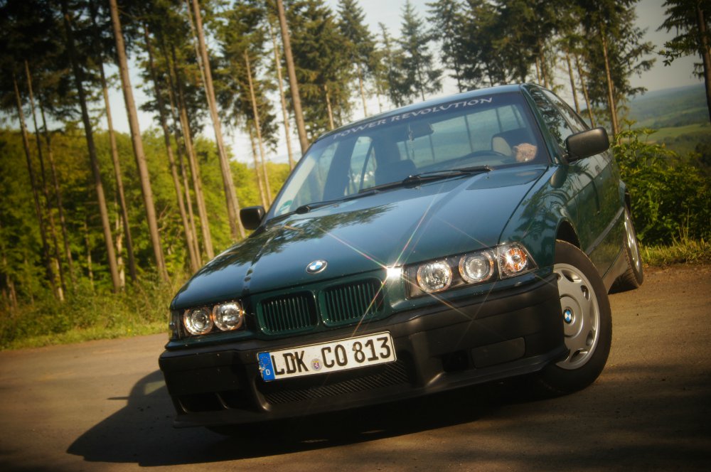 Paddys anfang der Green Limo - 3er BMW - E36
