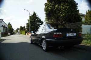 Paddys anfang der Green Limo - 3er BMW - E36