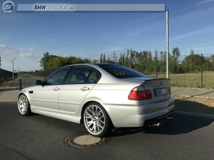 e46 328i Silver Surfer M3 CSL-Look - 3er BMW - E46