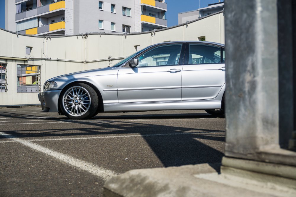 e46 328i Silver Surfer M3 CSL-Look - 3er BMW - E46