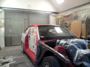 E36 QP Schwarz auf Wei - 3er BMW - E36