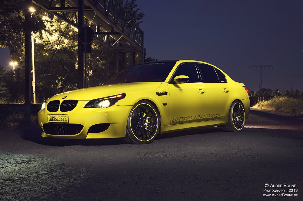 e60 M5 - BUMBLEBEE - 5er BMW - E60 / E61