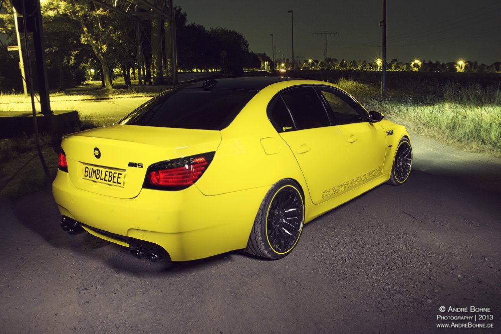 e60 M5 - BUMBLEBEE - 5er BMW - E60 / E61