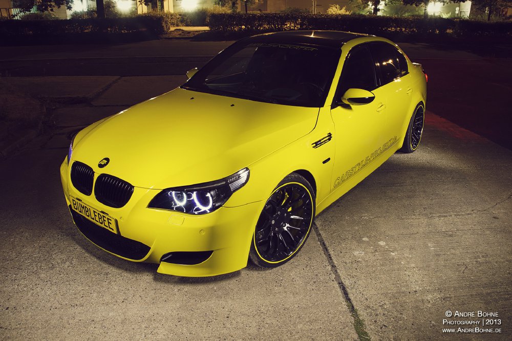 e60 M5 - BUMBLEBEE - 5er BMW - E60 / E61