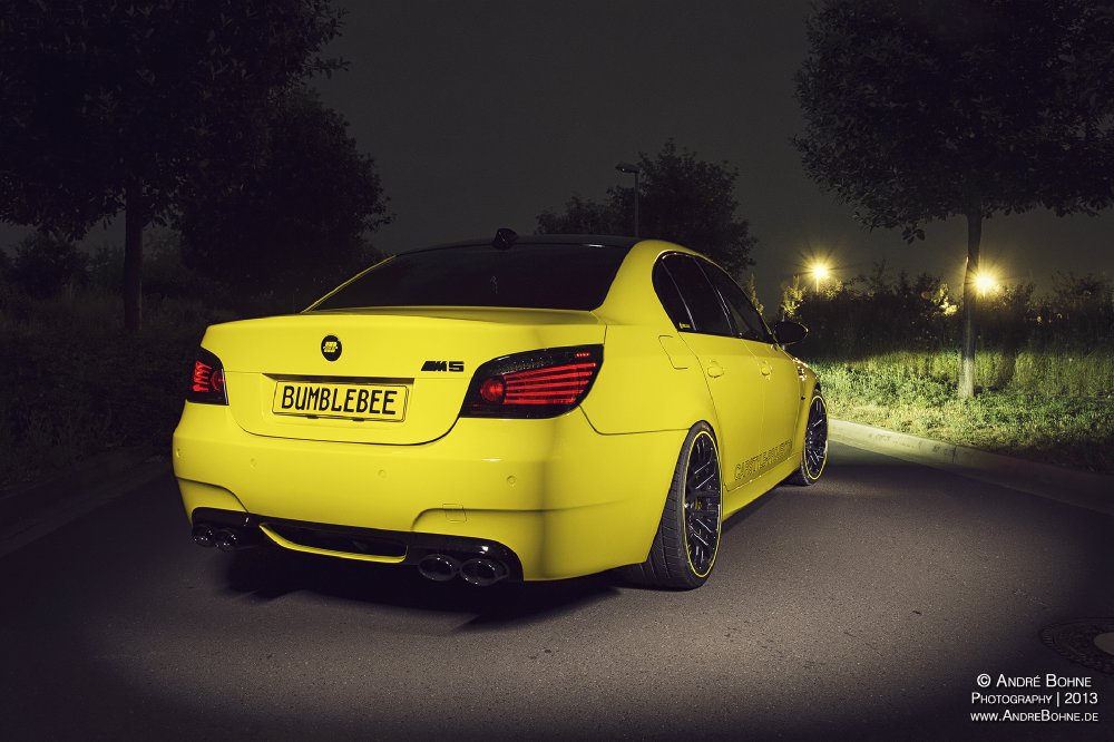 e60 M5 - BUMBLEBEE - 5er BMW - E60 / E61