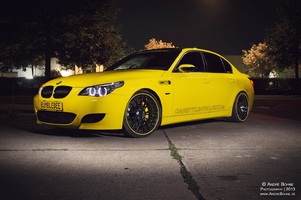 e60 M5 - BUMBLEBEE - 5er BMW - E60 / E61