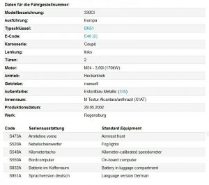 330 Clubsport - Mein erster 6Ender - 3er BMW - E46