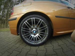 BMW Performance styling 269 Felge in 8.5x18 ET 50 mit Michelin pilot sport Reifen in 255/35/18 montiert hinten Hier auf einem 3er BMW E46 316ti (Compact) Details zum Fahrzeug / Besitzer