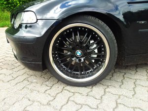 royal wheels Royal GT Felge in 8.5x18 ET 35 mit Fulda SportControl Reifen in 225/40/18 montiert vorn Hier auf einem 3er BMW E46 316ti (Compact) Details zum Fahrzeug / Besitzer