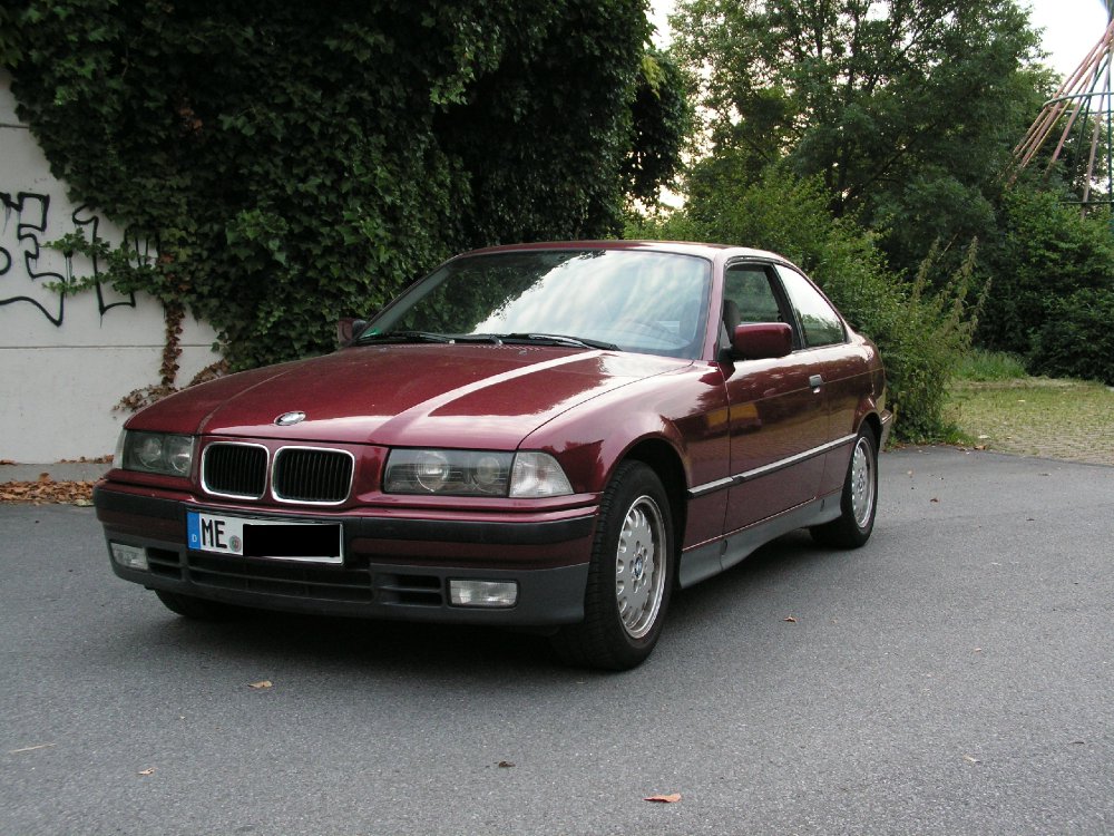 E36 320i Coupe in calypsorot - 3er BMW - E36