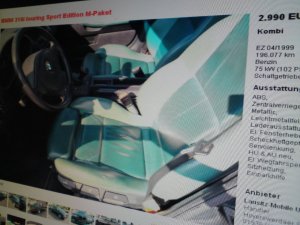 "Grner Hpfer" 316i - 3er BMW - E36