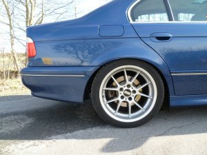 BBS RK002 Felge in 8.5x18 ET 13 mit Pneumant  Reifen in 265/35/18 montiert hinten Hier auf einem 5er BMW E39 530d (Limousine) Details zum Fahrzeug / Besitzer