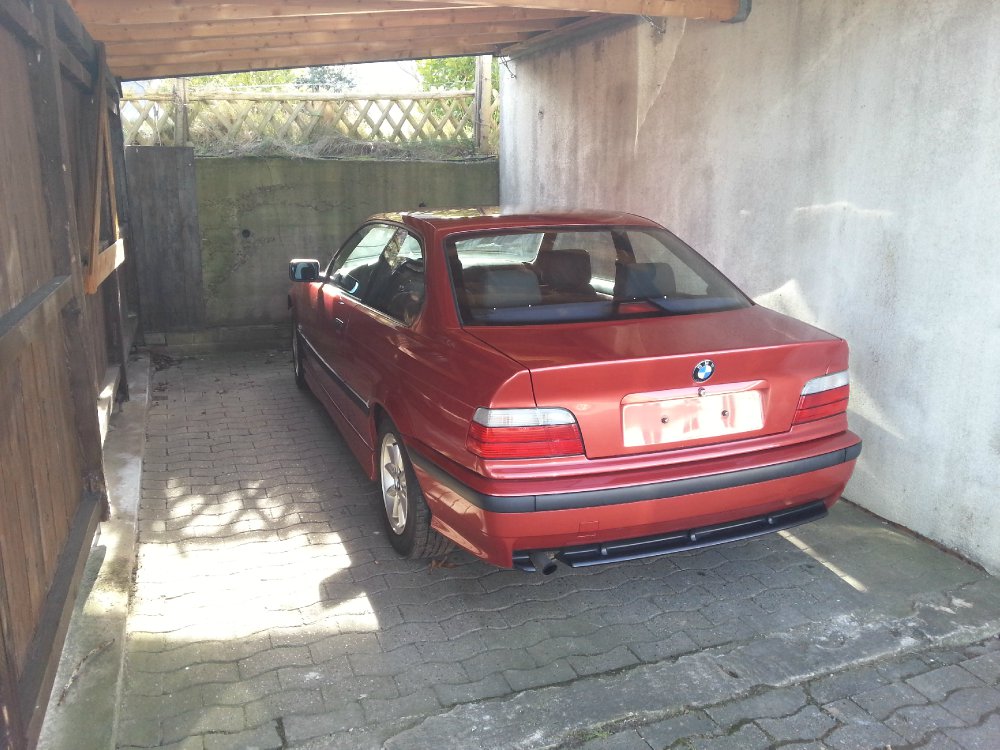 Mein 1.6er Coupe in Sierrarot Metallic - 3er BMW - E36