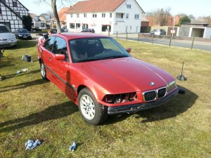 Mein 1.6er Coupe in Sierrarot Metallic - 3er BMW - E36 Mein 1.6er Coupe in Sierrarot Metallic - 3er BMW - E36