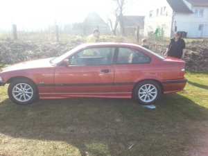Mein 1.6er Coupe in Sierrarot Metallic - 3er BMW - E36