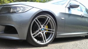 BMW Performance 313 Felge in 8x19 ET 37 mit Bridgestone Potenza RFT Reifen in 225/35/19 montiert vorn Hier auf einem 3er BMW E90 320i (Limousine) Details zum Fahrzeug / Besitzer