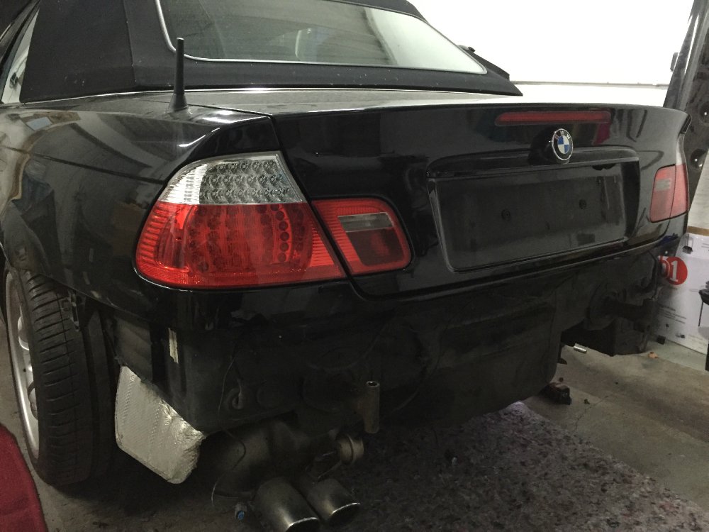 e46 330ci Cabrio Wiederaufbau nach Totalschaden - 3er BMW - E46