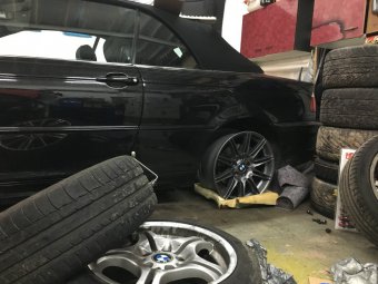 e46 330ci Cabrio Wiederaufbau nach Totalschaden - 3er BMW - E46 e46 330ci Cabrio Wiederaufbau nach Totalschaden - 3er BMW - E46