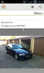 Aus Blau wird rot - 3er BMW - E36
