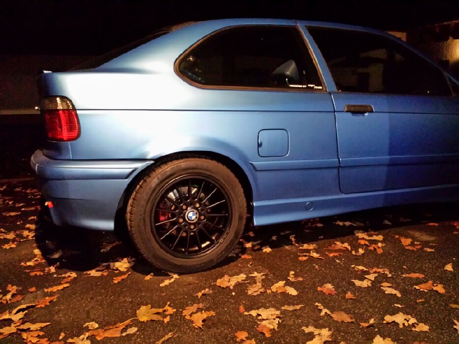 Aus Blau wird rot - 3er BMW - E36
