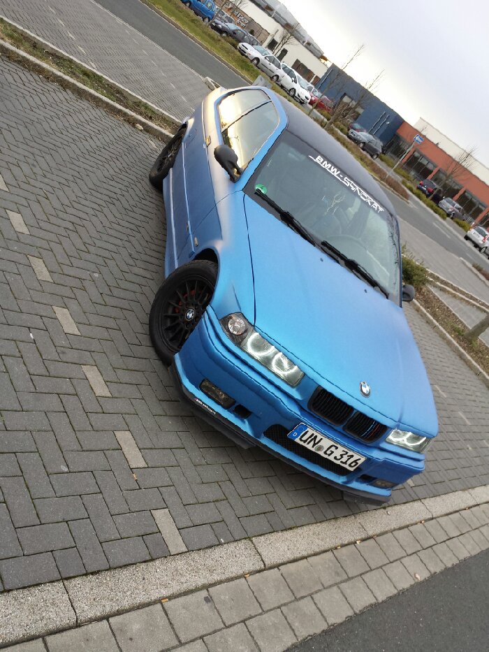 Aus Blau wird rot - 3er BMW - E36