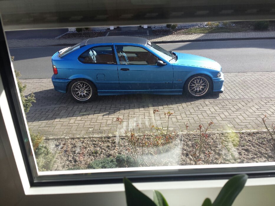 Aus Blau wird rot - 3er BMW - E36