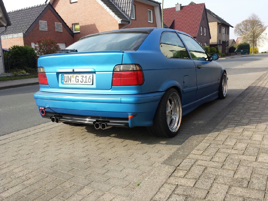 Aus Blau wird rot - 3er BMW - E36