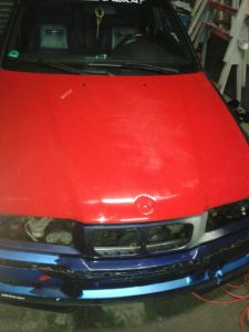 Aus Blau wird rot - 3er BMW - E36