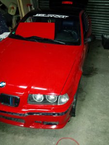 Aus Blau wird rot - 3er BMW - E36