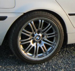 BMW styling 67 Felge in 9x18 ET 26 mit Michelin Sport-Maxx Reifen in 245/35/18 montiert hinten Hier auf einem 3er BMW E46 328i (Limousine) Details zum Fahrzeug / Besitzer