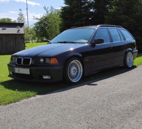 E36 328i Touring Cosmo Metallic Schwarz - 3er BMW - E36