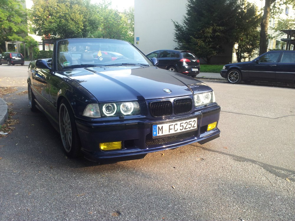 E36 328i Cabrio Montrealblau Metallic - 3er BMW - E36